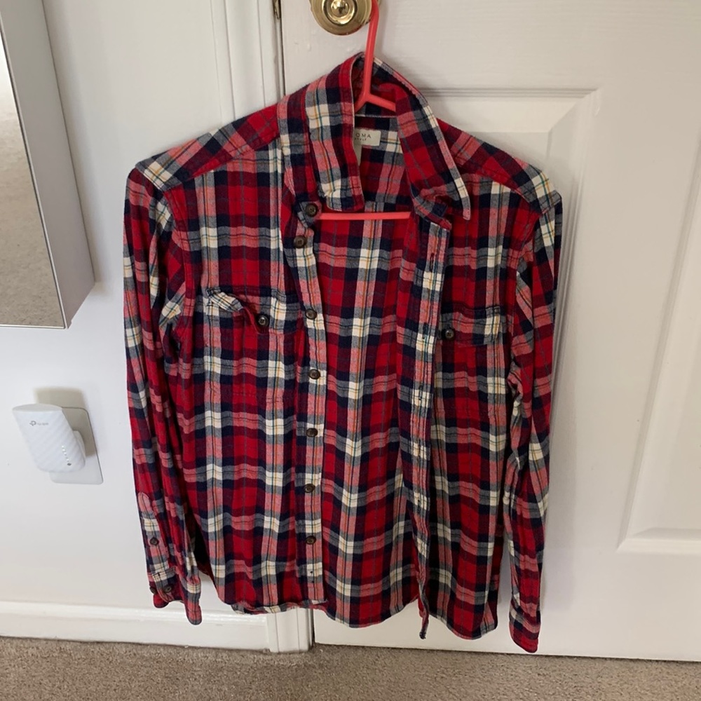 Fall plaid shirt